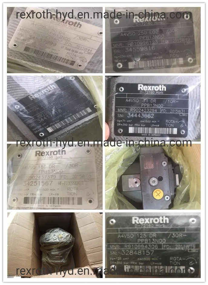 "Rexroth A4vso180dr/30r-Ppb13n00 A4vso180drg Lr2n/30r Hydraulic Axial Piston Variable Pump