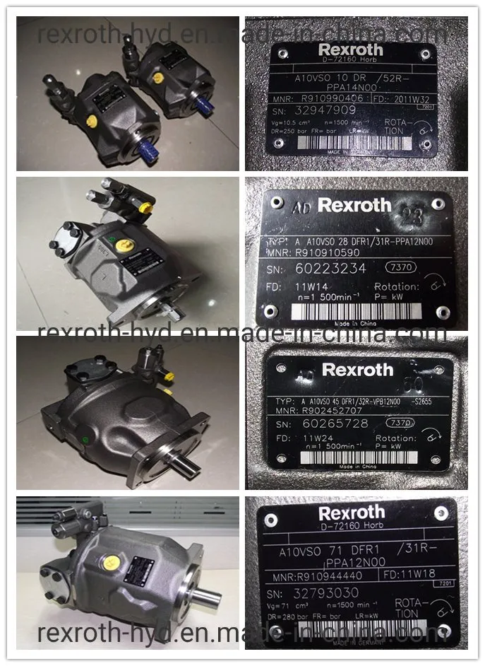 "Rexroth A4vso180dr/30r-Ppb13n00 A4vso180drg Lr2n/30r Hydraulic Axial Piston Variable Pump