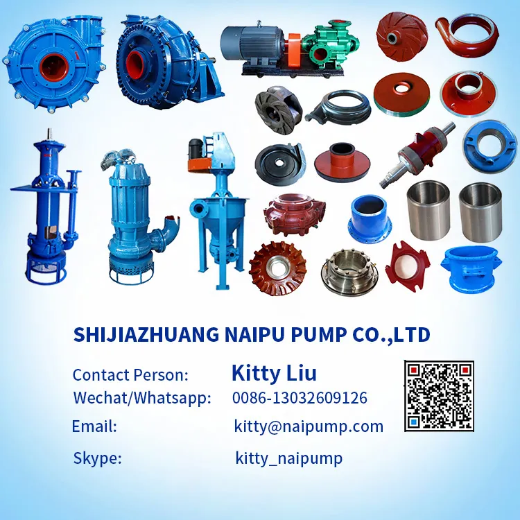 10/8f-Gh High Head 80m Large Size Gravel Sand Pump