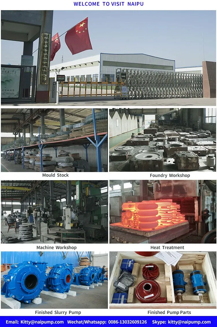 10/8f-Gh High Head 80m Large Size Gravel Sand Pump