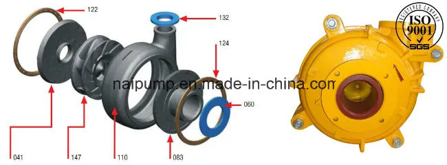 10/8st-Ah Slurry Pump Volute Liner G8110A05 A61 for Warman Pump