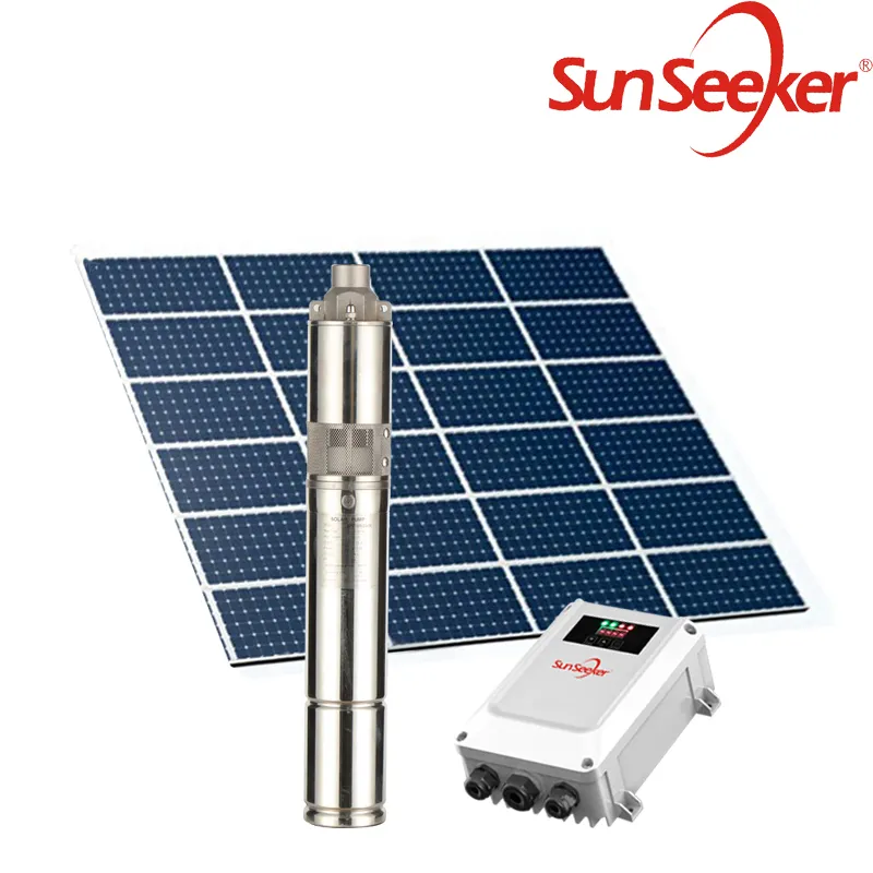 1100W Solar Submersible Pump for Deep Water Well Kit Solar Pump in Thailand