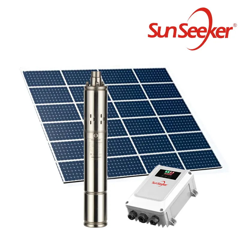 1100W Solar Submersible Pump for Deep Water Well Kit Solar Pump in Thailand