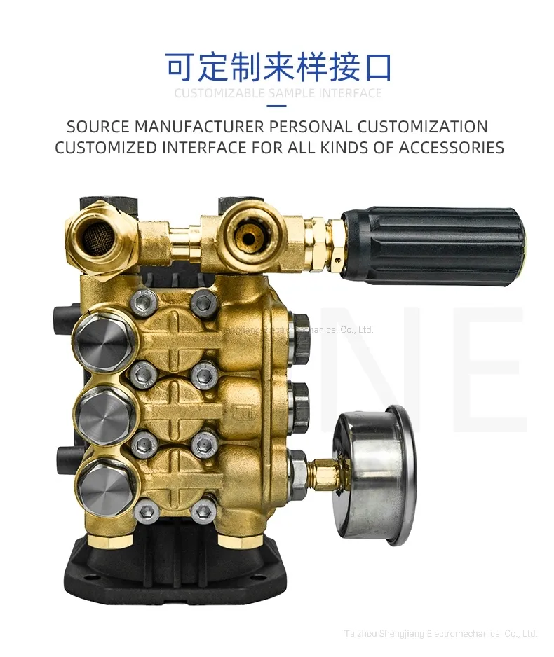 150bar High Pressure Plunger Water Pump for Atomizing (Sjxf-1814)
