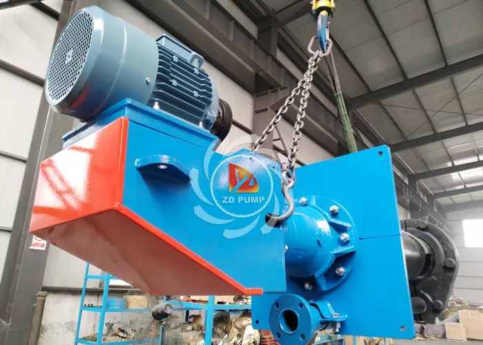 200sv Hard Metal Sump Slurry Pump for Mining Sand Sewage Sludge Transport