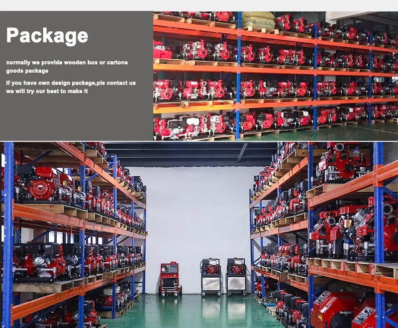 27HP Fire Fighting Water Pump with Honda Engine Bj-20A