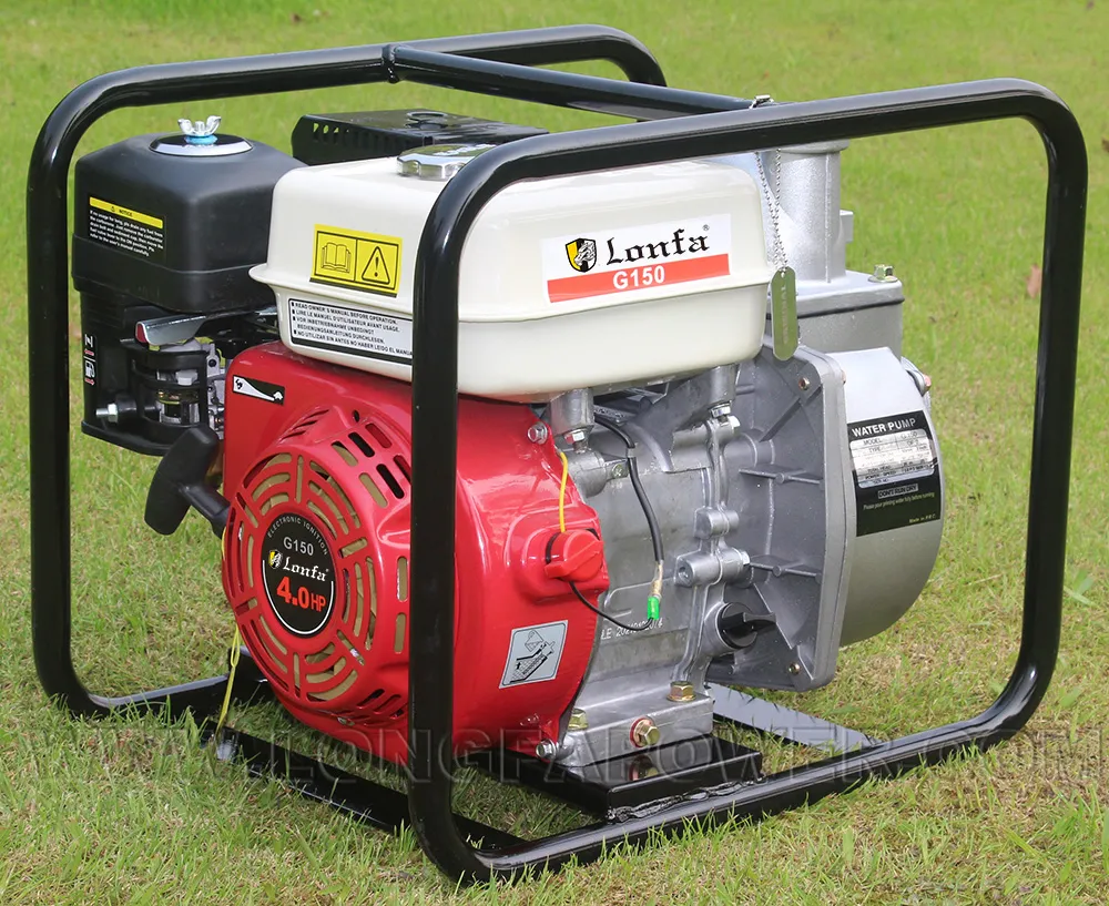 2inch 4.0HP 3inch 5.0HP Four Stroke Ohv Gasoline Water Pump Eg150 G150 Eg200 G200