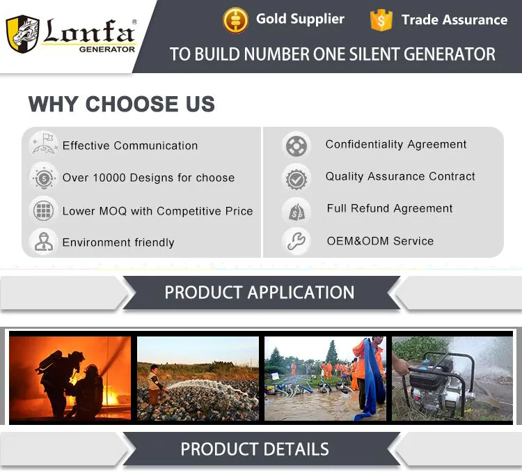 2inch Diesel Fire Fighting High Pressure Water Pump