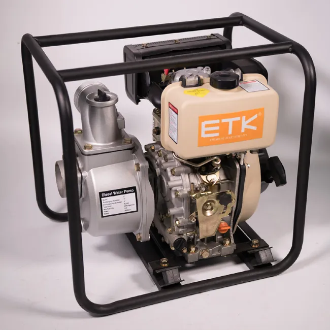 2inch Portable Recoil Start Water Pump with Diesel Engine