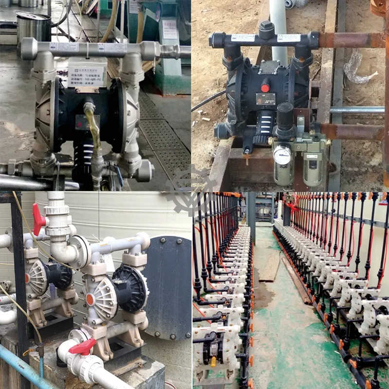 3 Inch Air Operated Alunminum Diaphragm Waste Water Drain Pump