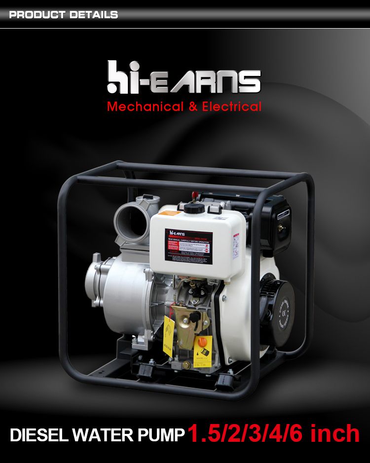 3 Inch Manually Started Diesel Water Pump (DP30)