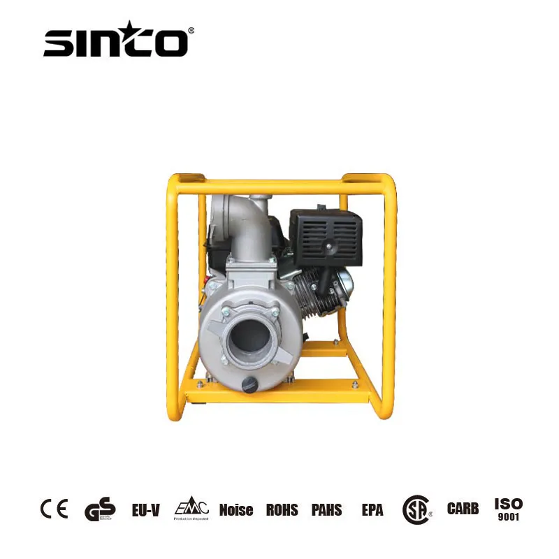 3 Inch Sea Water Pump Set with Gasoline Engine Anti-Chemical Reaction Pump Set