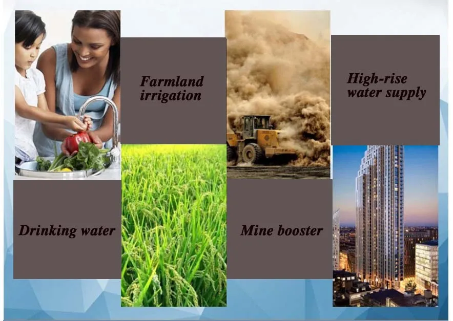 3 Phase 55kw 75kw 60HP 75HP Electric Deep Well Submersible Pump Price