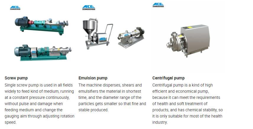 304 Rotary Lobe Pump for Toothpaste