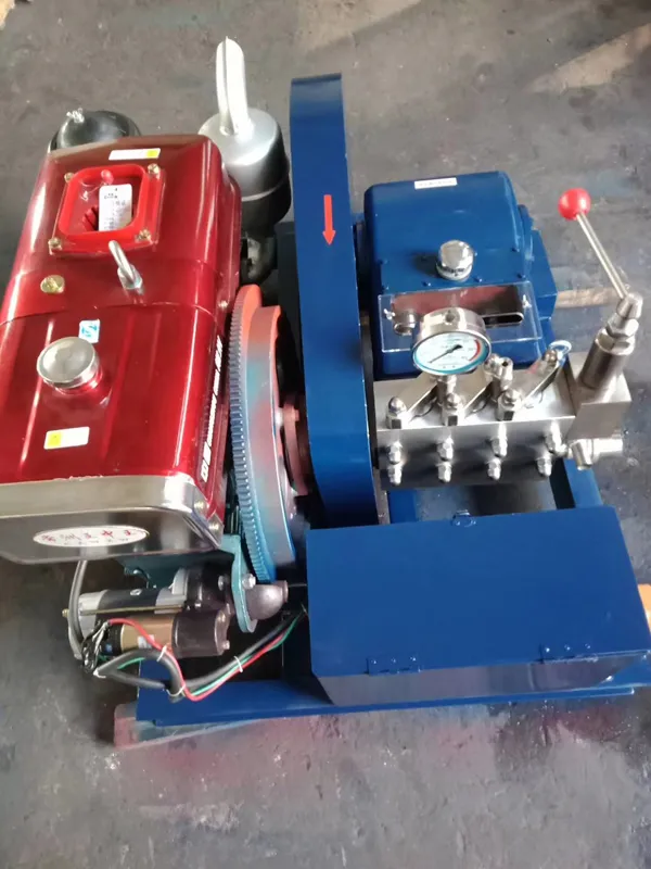 350bar, 500bar 3-Plunger High Pressure Rust Removal Pump