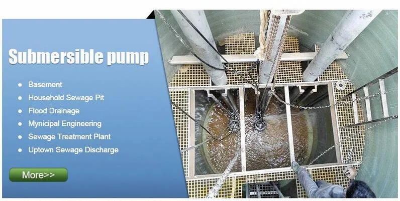 3kw 3inch High Efficiency No Clogging Sewage Pump