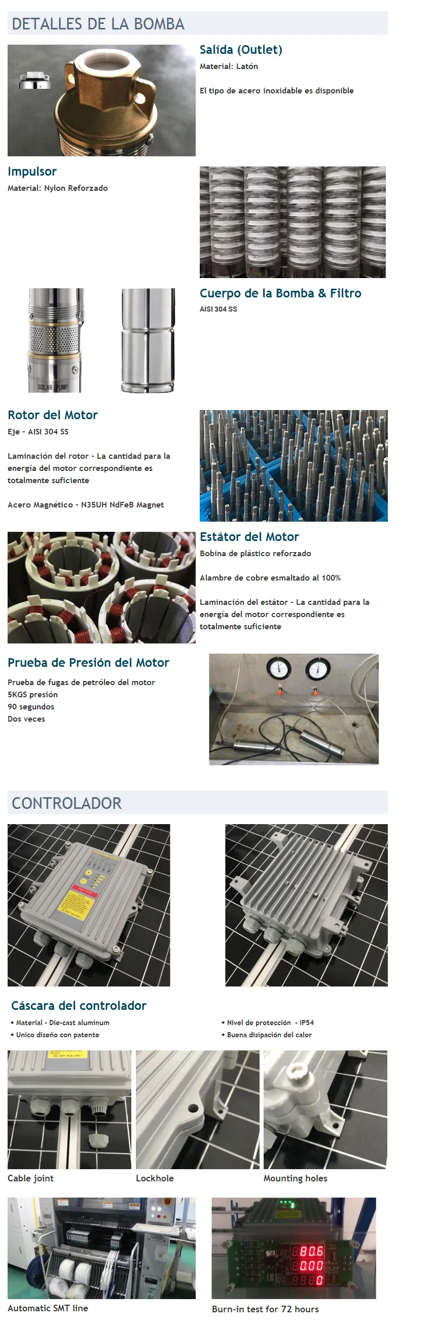 3SPC4/120-D90/1200 1200W bomba de agua solar, bomba PARA pazo profundo, bomba centrifuga de buena calidad