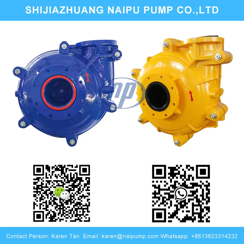 6 Inch Mineral Flotation Processing Slurry Pumps