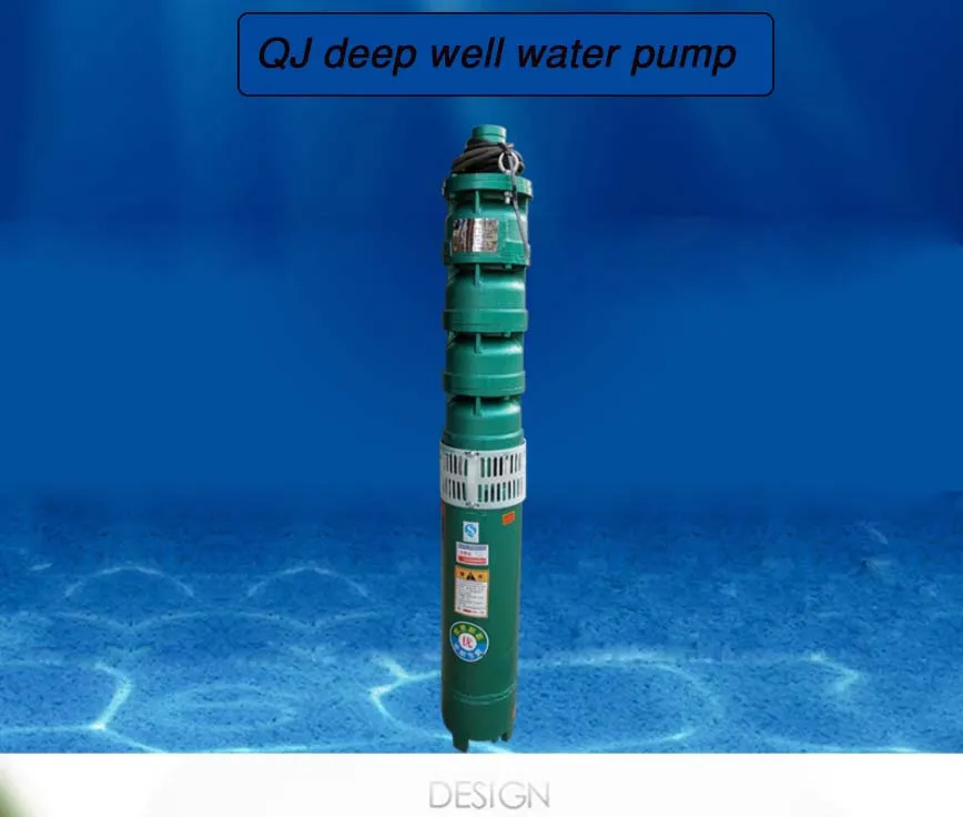 6 Inch QJ Submersible Borehole Deep Well Water Pump Bomba
