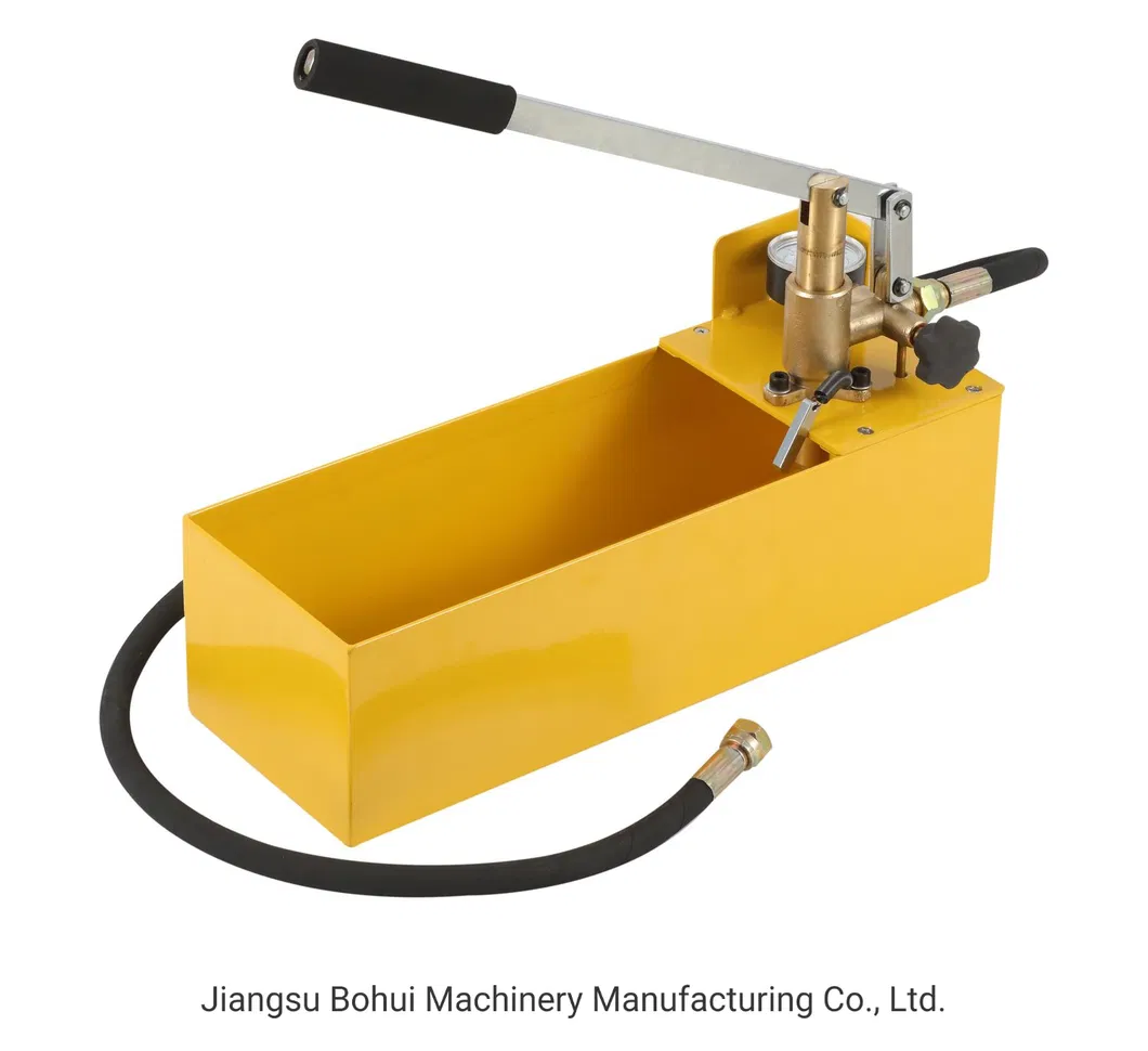 60bar Hand Pump Pressure Test Pump for Testing Pipe Leak