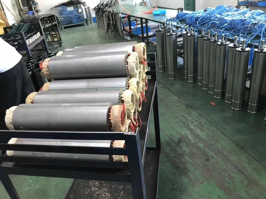 Sp Series 6 Inches Stainless Steel Deep Well Borehole Submersible Water Pump