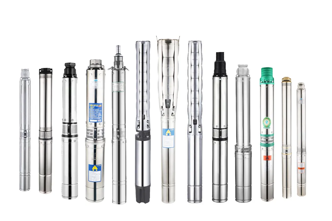 Sp Series 6 Inches Stainless Steel Deep Well Borehole Submersible Water Pump