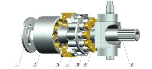 A2f Series Rexroth Hydraulic Pump Spare Parts