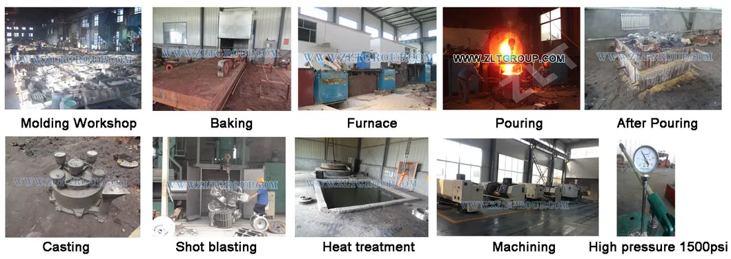 ANSI Chemical Process Centrifugal Goulds 3196 and Durco Mark III Pump Casing in Stainless Steel CD4/316ss