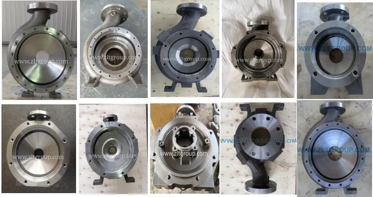 ANSI Chemical Process Centrifugal Goulds 3196 and Durco Mark III Pump Casing in Stainless Steel CD4/316ss