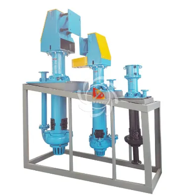 Anti Abrasion Wet Pit Dewatering Slurry Pump Vertical Sludge Lifting Pump