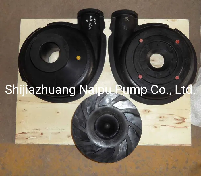 B1127 R55 Slurry Pump Rubber Impeller 1.5/1b-Ah
