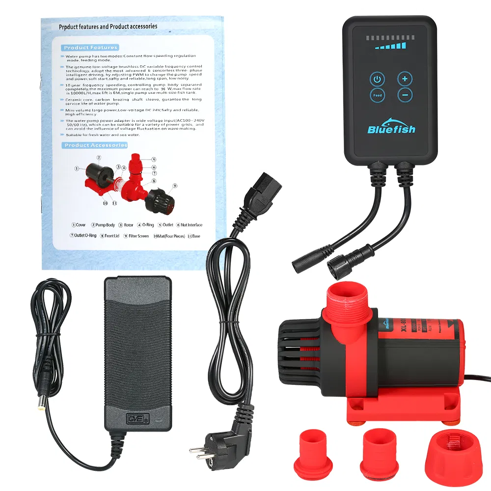 Brushless DC Motor Driven Aquarium Submersible Water Pump for Pond/Wave Maker