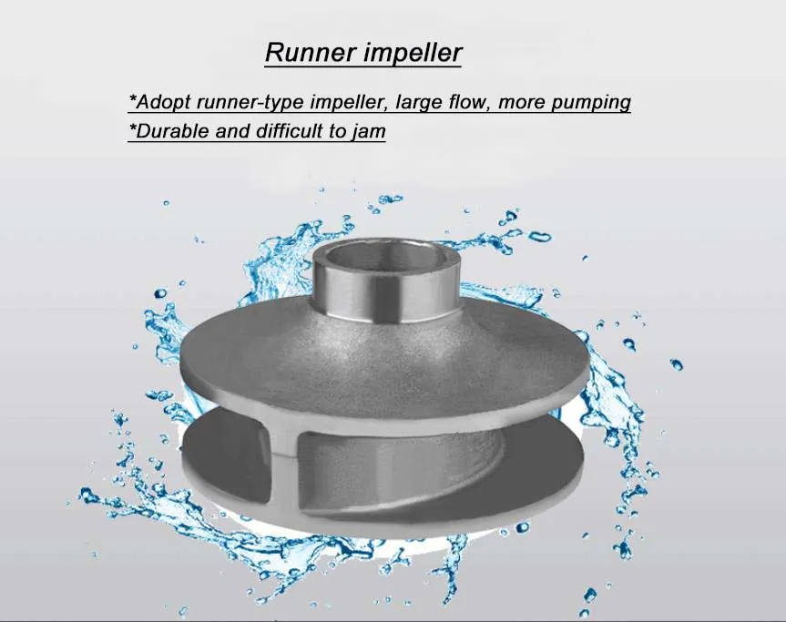 Centrifugal Sewage Pump Anti-Corrision Submersible Sweage Treatment Sump Tank Pump