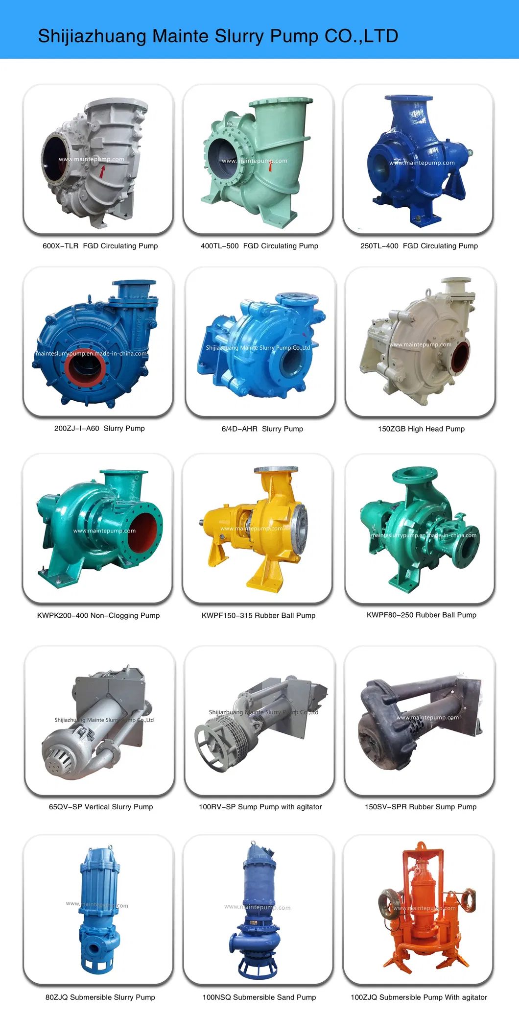 Chemical Industrial Non-Clogging Pump