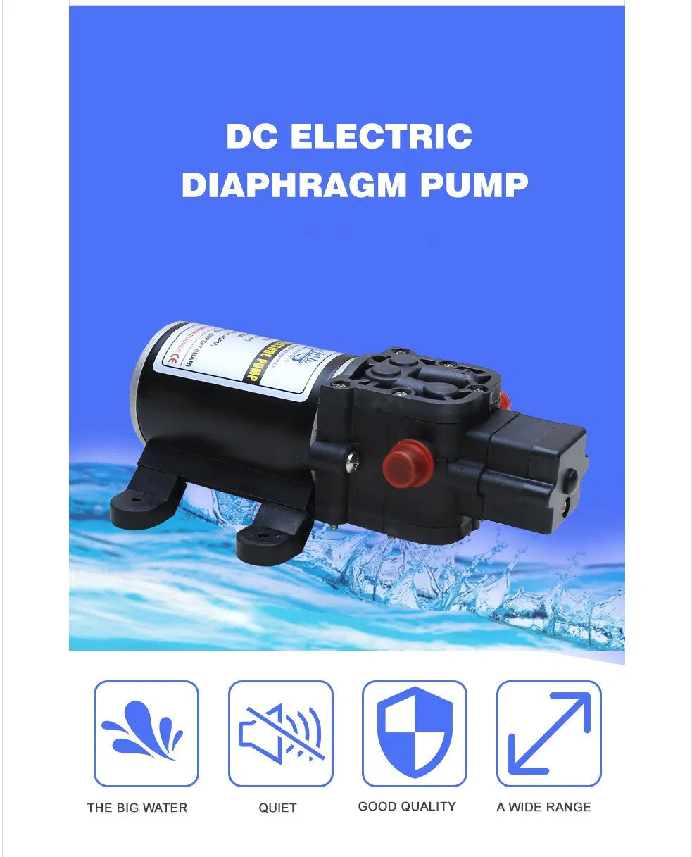 China Diaphragm Pump 5.2lpm 100psi High Pressure Pump