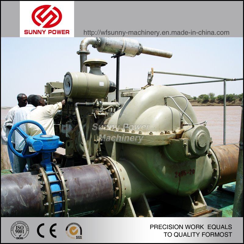 China Made4-32 Inch 10-1500HP Water Cooler Diesel Water Pump