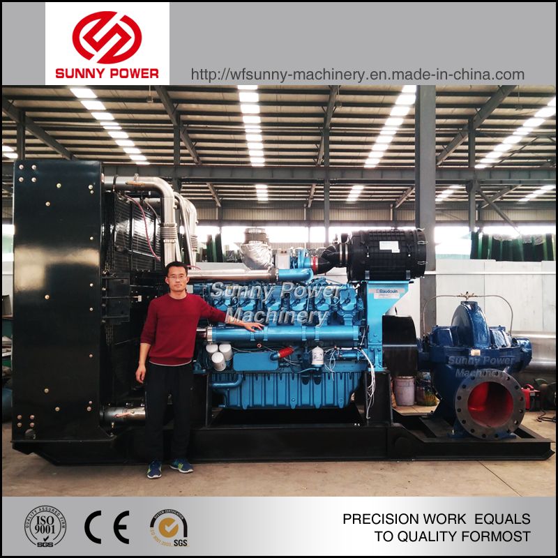 China Made4-32 Inch 10-1500HP Water Cooler Diesel Water Pump