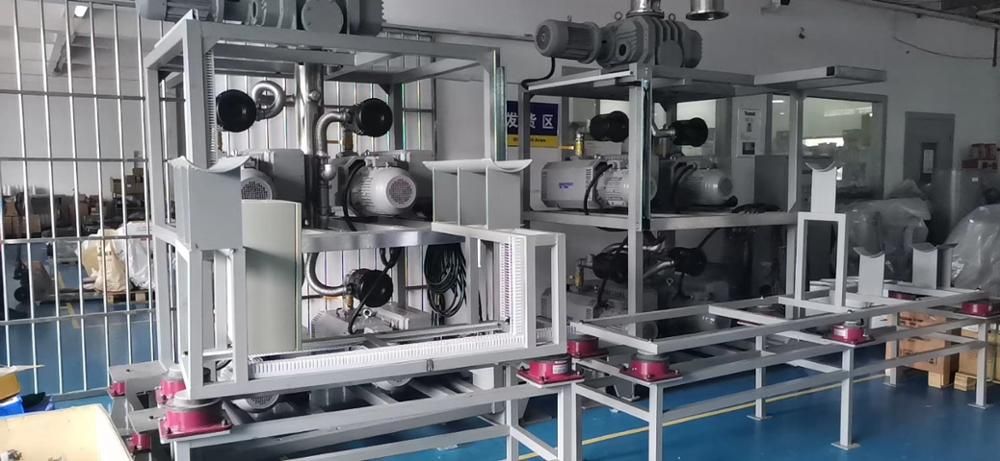 Customized Rotary Vane Vacuum Conveyor System for Medical