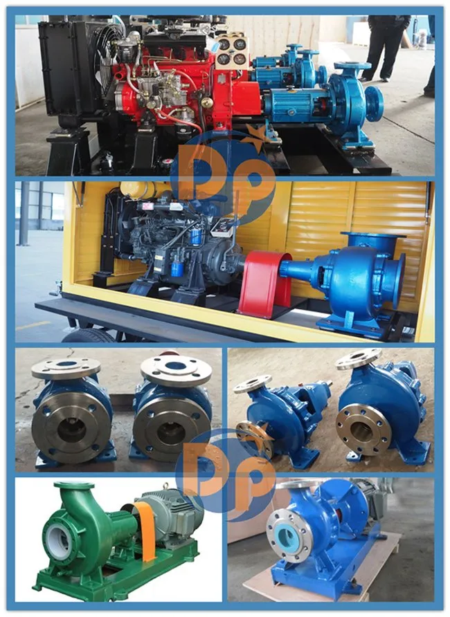 Dn100 Chemical Centrifugal Pump Stainless Steel Material