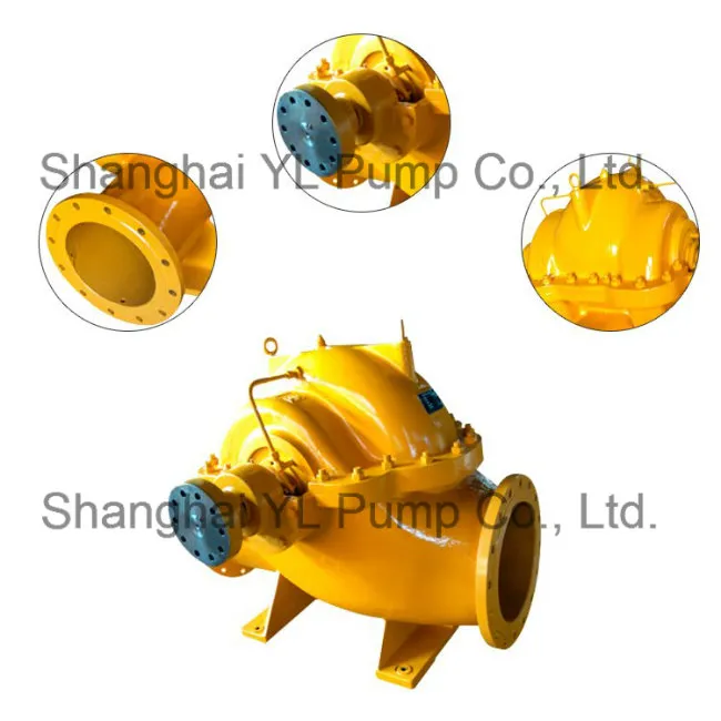 Double Suction Centrifugal Horizontal Split Case Water Pump