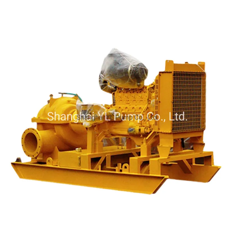 Double Suction Diesel Engine Driven Sewage Pump