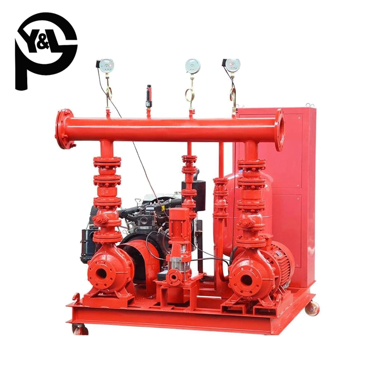 Edj Diesel Electric Fire Pump Jockey Pump with Control Panel Packing