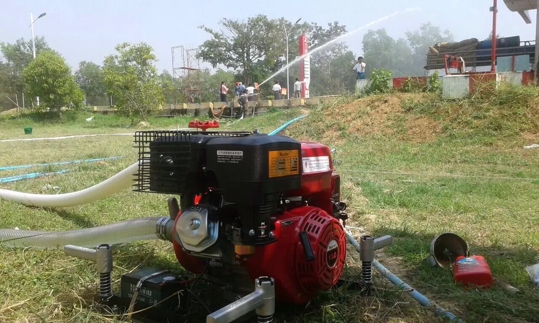 Fire Equipment 27HP 6bar 960lpm Honda Gx690 Portable Fighting Pump