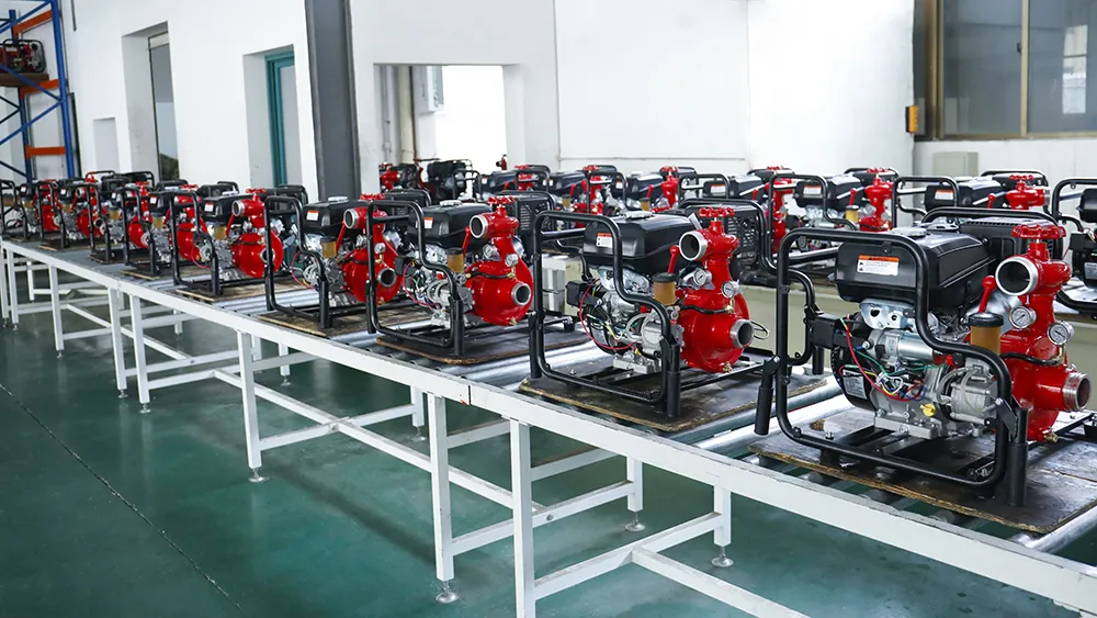 Fire Equipment 27HP 6bar 960lpm Honda Gx690 Portable Fighting Pump