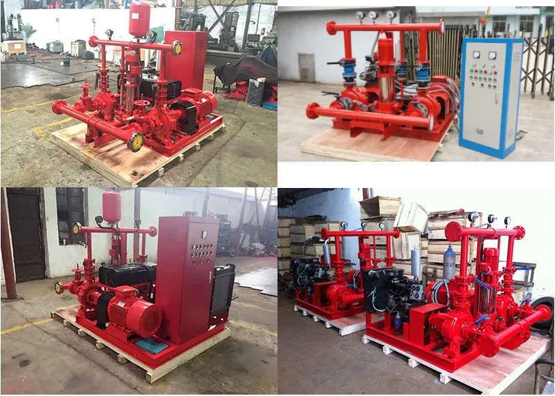 Fire Fighting Pump System 40-3000m3/H Flow Range for Sales