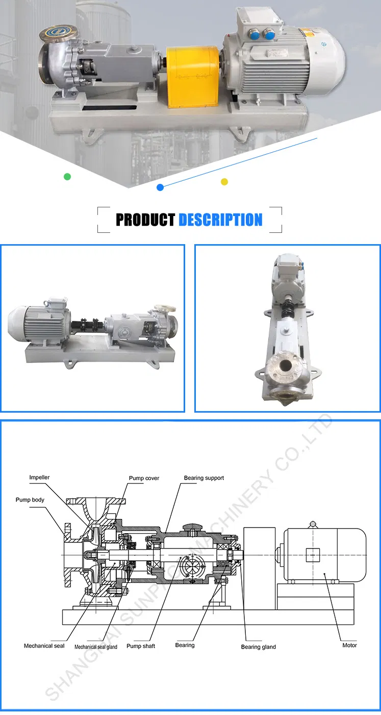 for Chemical Use Centrifugal Titanium Pumps