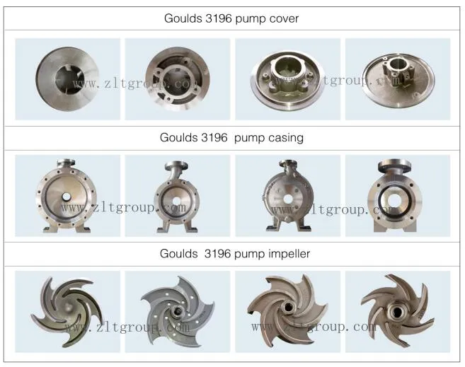 Goulds 3196 Stainless Steel 316 Pump Casing (2X3-10)