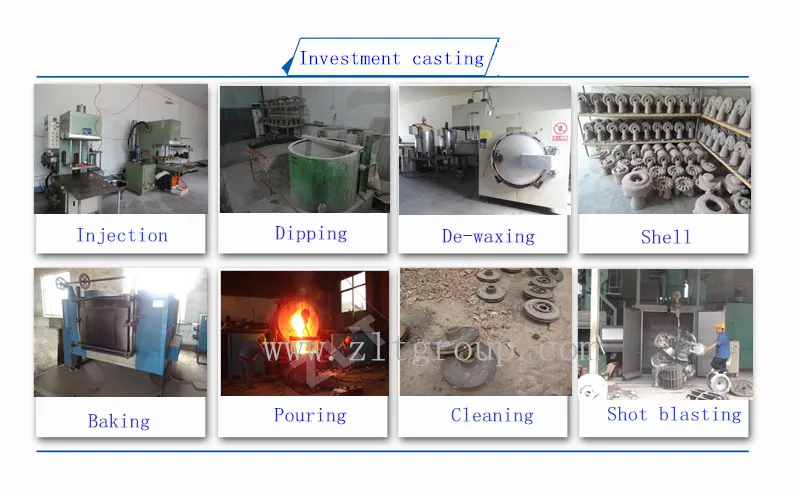 Goulds Stainless Steel/Titanium Pump Impeller in Lost Wax Casting