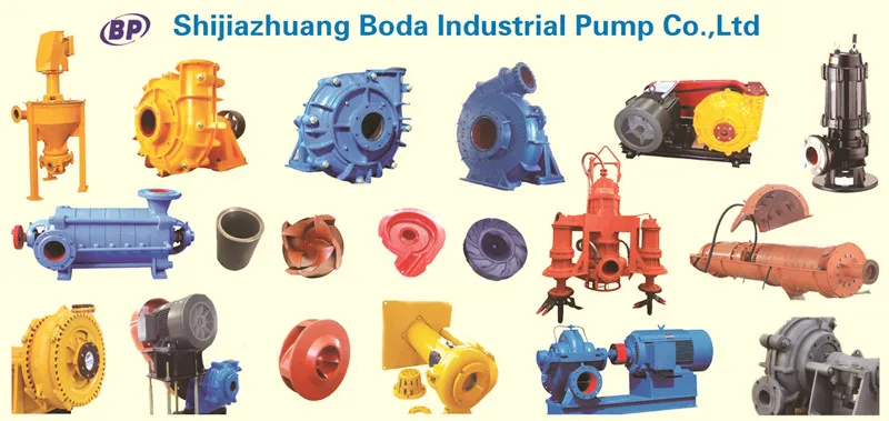 Heavy Duty High Pressure Mining Metal Lined Sludge Slurry Pump