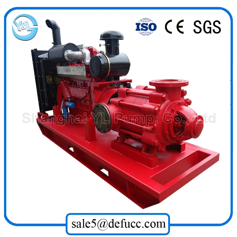 High Pressure Horizontal Multistage Centrifugal Pump for High Building